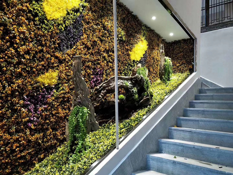 垂直綠化立體植物墻_生態植物墻制作_植物墻設計-綠飾界綠植墻施工